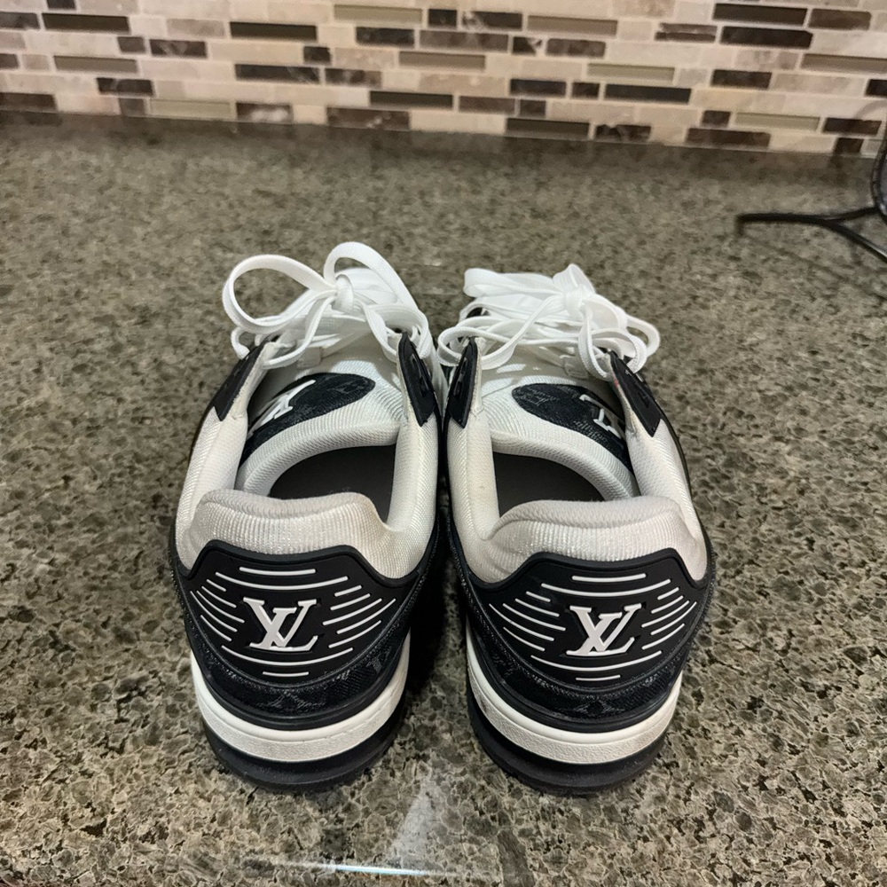 Louis Vuitton Monochrome Athletic Shoes